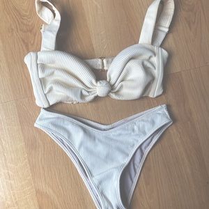 Montce cream rib bikini